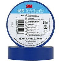 3M Deutschland PVC Elektro-Isolierband 165BL6E Temflex165 blau19X25 von 3M Deutschland