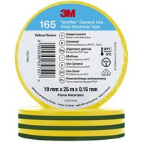3M Deutschland PVC Elektro-Isolierband 165YG6E Temflex165 gngb19X25 - 7100222494 3M Deutschland PVC Elektro-Isolierband 165YG6E Temflex165 gngb19X25 - 7100222494 von 3M Deutschland