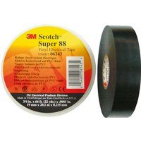 3M Deutschland PVC Elektro-Isolierband 19mm x20m sw ScotchSuper88 19x20 - 7100079942 von 3M Deutschland