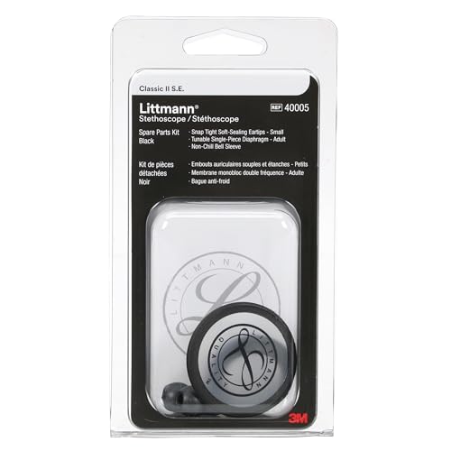 3M Littmann Stethoskop Ersatzteil-Set, Classic II S.E., 40005, schwarz von 3M Littmann