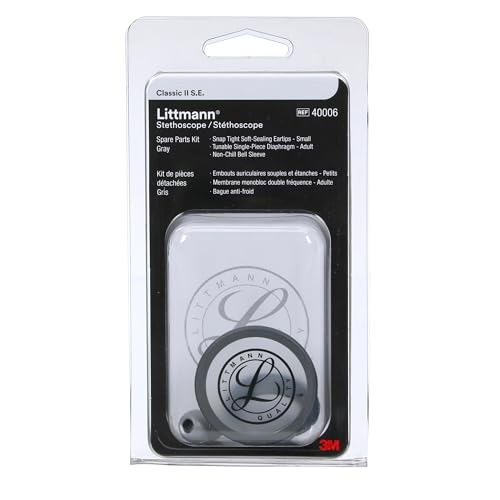 3M Littmann Stethoskop Ersatzteil-Set, Classic II S.E., 40006, grau von 3M Littmann