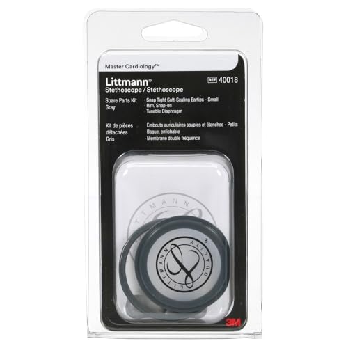 3M Littmann Stethoskop Ersatzteil-Set, Master Cardiology, 40018, grau von 3M Littmann