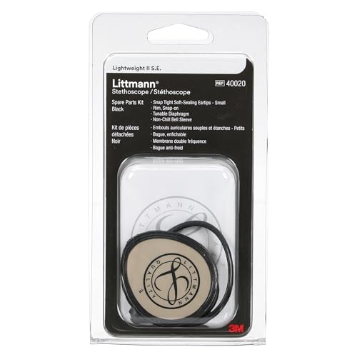 3M Littmann Stethoskop Ersatzteil-Set, Lightweight II S.E., 40020, schwarz von 3M Littmann