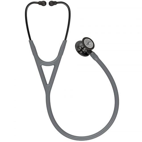 3M Littmann Cardiology IV Stethoskop mit Gratis Gravur und Penlight (Grau/Smoke Edition/High Polish/Smoke Stem) von 3M Littmann