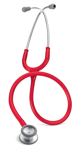 3M Littmann Classic II Kinderstethoskop, 2113R, rot, 71 cm Schlauchlänge, Membrandurchmesser: 37 mm, Trichterdurchmesser: 25mm, 1 Stück von 3M Littmann