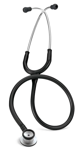 3M Littmann Classic II Säuglingsstethoskop, 2114, schwarz, 71 cm Schlauchlänge, Membrandurchmesser: 30 mm, Trichterdurchmesser: 19 mm, 1 Stück von 3M Littmann