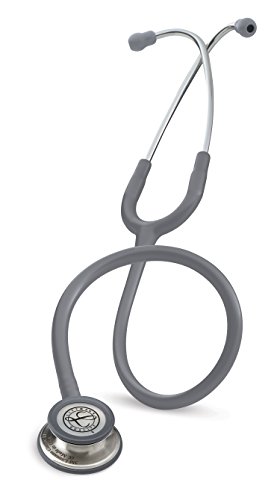 3M Littmann Classic III Stethoskop mit Gratis Gravur und Penlight (Grau) von 3M Littmann