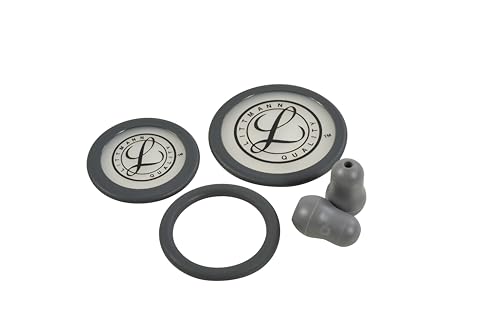 3M Littmann Stethoskop Ersatzteil-Set, Classic III, Cardiology IV und CORE , 40017, grau von 3M Littmann