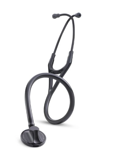 3M Littmann Stethoskop Master Cardiology mit Gratis Gravur und Penlight (Black Edition) von 3M Littmann