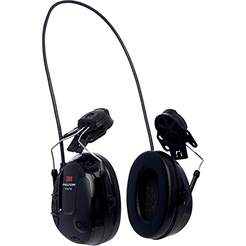 3M Peltor MT13H220P3E ProTac III Slim Gehörschutz-Headset, Helmversion, Schwarz von 3M PELTOR