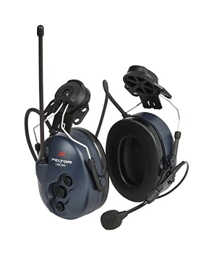 3M PELTOR LiteCom Headset, 33 dB, PMR 446 MHz, Befestigung am Schutzhelm, MT53H7P3E4400-EU von 3M PELTOR