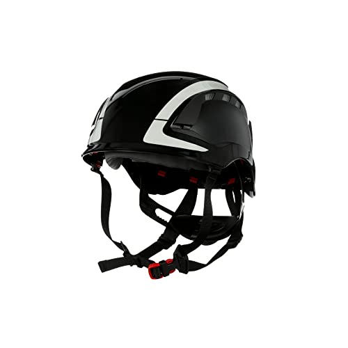 3M SecureFit Schutzhelm, X5012V-CE, schwarz, belüftet, reflektierend, CE 3M SecureFit Schutzhelm, X5012V-CE, schwarz, belüftet, reflektierend, CE von 3M SecureFit