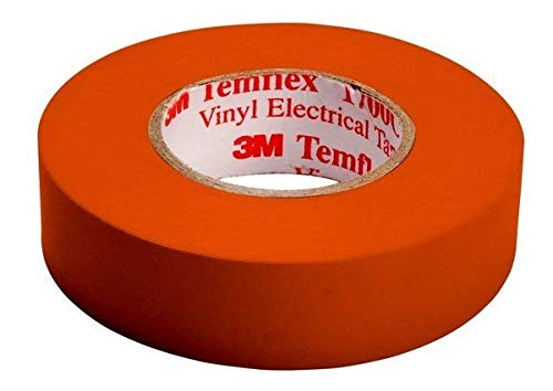 3M T1510 Temflex 1500 Vinyl Elektro-Isolierband, 15 mm x 10 m, 0,15 mm (5, Orange) 3M T1510 Temflex 1500 Vinyl Elektro-Isolierband, 15 mm x 10 m, 0,15 mm (5, Orange) von 3M Temflex