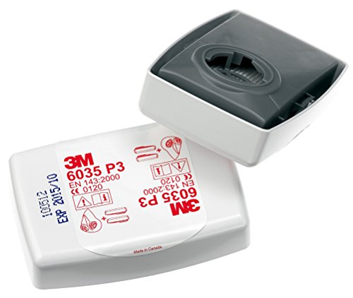 3 M 6035 Partikelfilter für Feste und flüssige Partikel, verkapselter, Typ P3R (10 Stück) von 3M