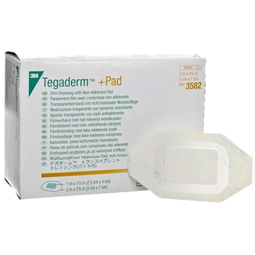 3M 3 M Health Care mm3582 Insel Pad- und – 5 cm x 7 cm (50 Stück) von 3M
