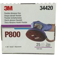 3M 34420 FLEXIBLE Abrasivscheiben P800 25 PIECES 3M 34420 FLEXIBLE Abrasivscheiben P800 25 PIECES von 3M