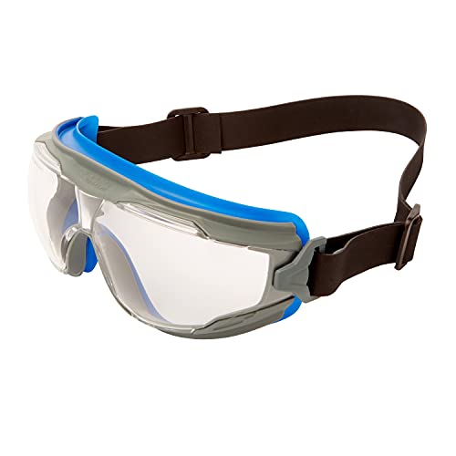3M™ GoggleGear™ 500 Vollsichtbrille, Neoprenkopfband, Scotchgard™ Antibeschlag-/Antikratz-Beschichtung (K&N), klare Scheibe, GG501NSGAF-BLU von 3M
