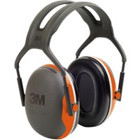 3M Kapselgehörschutz mit Kopfband Peltor X4 Orange Orange - Orange von 3M