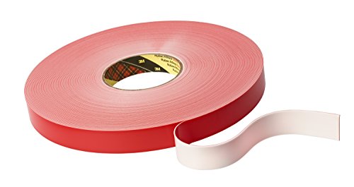 3M™ VHB™ Klebeband 4912F, Farbe: Weiß - Dicke: 2 mm - 9 mm x 16,5 m - 1 Rolle von 3M