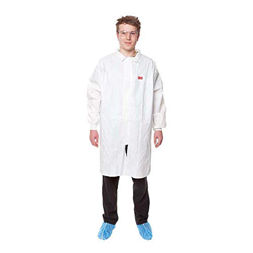 3M 4440-L Laborkittel, Weiß, 2XL von 3M