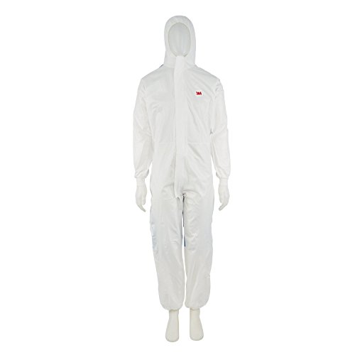 3M 4535S Schutzanzug, Typ 5/6, Größe S, Weiß/Blau von 3M