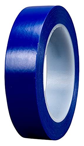 3M 471 Hochwertiges Weich-PVC-Klebeband, 9,52 mm x 32,9 m, Indigo 1 per Pack von 3M