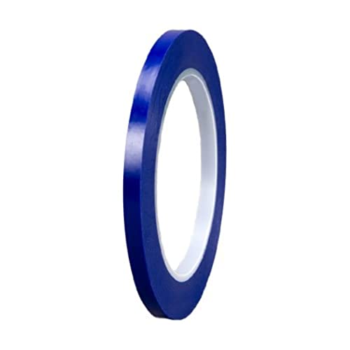 3M 471 Hochwertiges Weich-PVC-Klebeband, 9.5 mm x 33 m, Blau von 3M