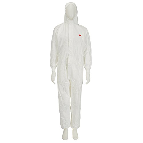 3M 50198XL Einweg-Overall, Weiß mit blauem Rückenpanel von 3M