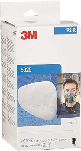 3M 5925 Partikel-Einlegefilter, gegen feste und flüssige Partikel, 10 Stück von 3M