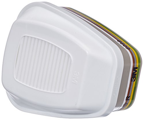 3M 6099 Gase Dämpfe und Partikel Kombinationsfilter mit Bajonettanschluss ABEK2P3R Filter (4-er Pack) von 3M