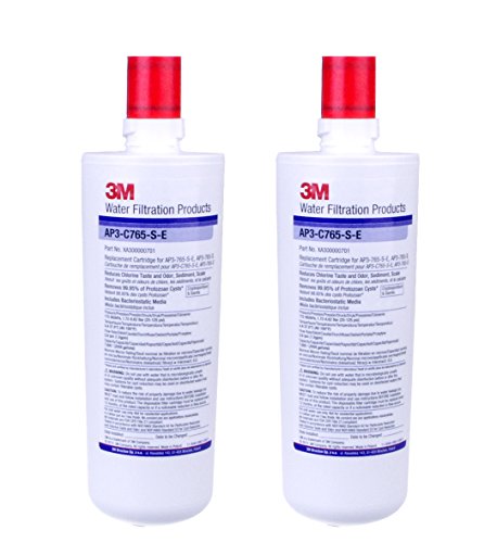 Original 3M AP3-C765S-E Wasserfilter mit Skala-Inhibitor, 2 Stück von 3M