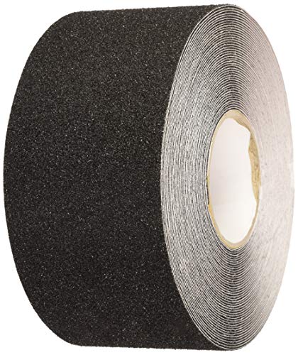 3M Extra Starker Anti-Rutschbelag, Schwarz, 100 mm x 20 m, 6 Rollen von 3M