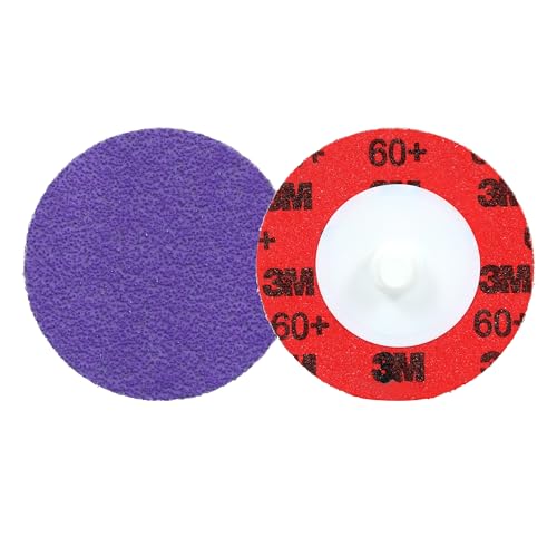 3M Cubitron 3 Roloc Langlebige Kantenscheibe 1184F, 60+ YF-weight, TR, Purple, 51 mm, 50/Carton von 3M Cubitron