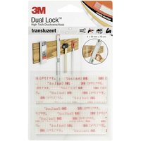 3M DL-HT Klettband zum Aufkleben Pilzkopf (L x B) 100mm x 19mm Transparent 4St. von 3M