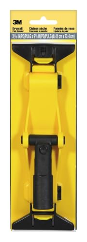 3M Schnell-Clip-Stangenschleifer für Trockenbauwände, 9,5 cm x 24,9 cm. von 3M