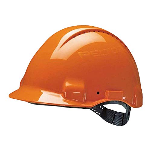 3M G30CUO Peltor Schutzhelm G3000C, ABS, Helm Innenausstattung mit Kunststoff SchWeißband und Pinnlock Verschluss, belüftet, Orange von 3M