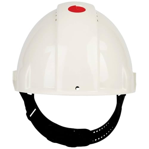 3M Schutzhelm, Uvicator, Pinlock-Verschluss, belüftet, Lederschweißband, Weiß, G3000DUV-VI von 3M