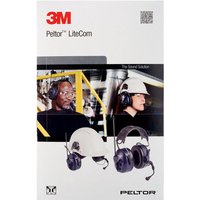 3M Peltor MT53H7P3E4400-EU Kapselgehörschutz-Headset 33 dB en 352-3:2002, en 352-1:2002, en 50581 von PELTOR