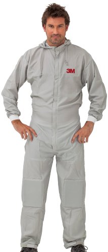 3M Mehrweg-Schutzanzug 50425XXL, CE Kategorie I, Größe XXL, grau von 3M