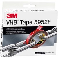 3M Deutschland Klebeband doppelseitig 19mmx3m,sw,f.Pulverl 5952193 von 3M