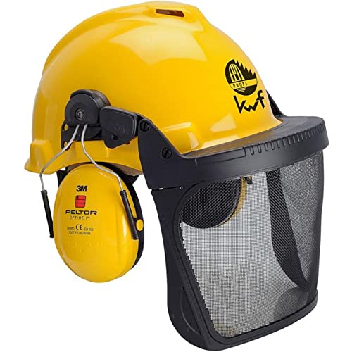 3M PELTOR Forsthelmkombination - Schutzhelm mit Gehörschutz/Gesichtsschutz/Kopfschutz - orange - Größe: universal 3M PELTOR Forsthelmkombination - Schutzhelm mit Gehörschutz/Gesichtsschutz/Kopfschutz - orange - Größe: universal von 3M