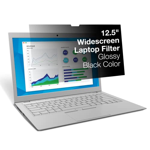 3M PF12.5W9 Blickschutzfilter Standard für Notebooks 31,8 cm Weit (entspricht 12,5"Weit) 16:9 von 3M