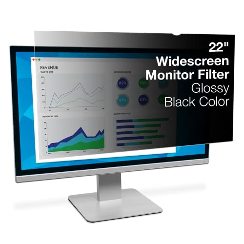 3M PF22.0W Blickschutzfilter Standard für Desktops 55,9 cm Weit (entspricht 22,0" Weit) 16:10 von 3M