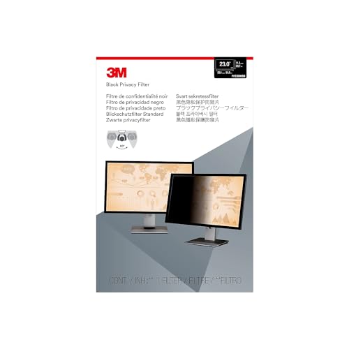 3M PF23.0W9 Blickschutzfilter Standard für Desktops 58,4 cm Weit (entspricht 23,0" Weit) 16:9, 98044054330, x von 3M