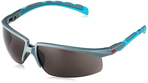 3M S2002SGAF-BGR Schutzbrille mit Antibeschlag, Antikratz-Schutz, winkelverstellbar Türk, Multicolor, Universal von 3M