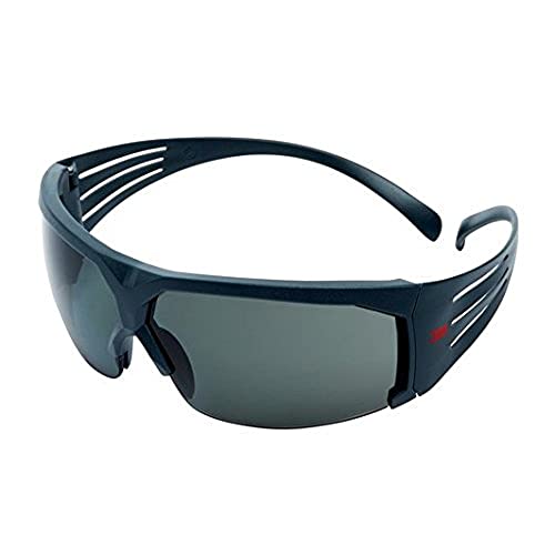 3M SF611AS SecureFit Schutzbrille, AS, Polarisierende Scheibe, Grauer Rahmen, Grau von 3M