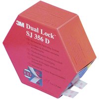 3M - sj 356D Dual Lock Klettband zum Aufkleben Pilzkopf (l x b) 5000 mm x 25 mm Transluzent 1 Paar von 3M