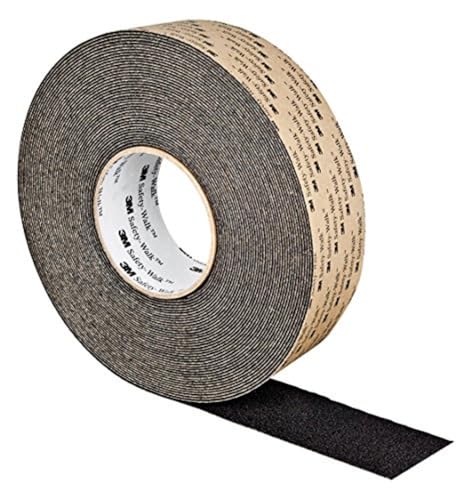 3M Safety-Walk Nasszone Medium, Typ 3, 300 Serie, Schwarz, 25 mm x 18,3 m, 1 Rolle/Karton von 3M Safety-Walk