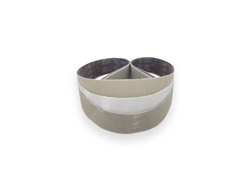 3M Schleifpapier 3er-Set 3M Trizact Schleifband 237AA, 50 x 1500 mm, (237AA, 3 St) von 3M