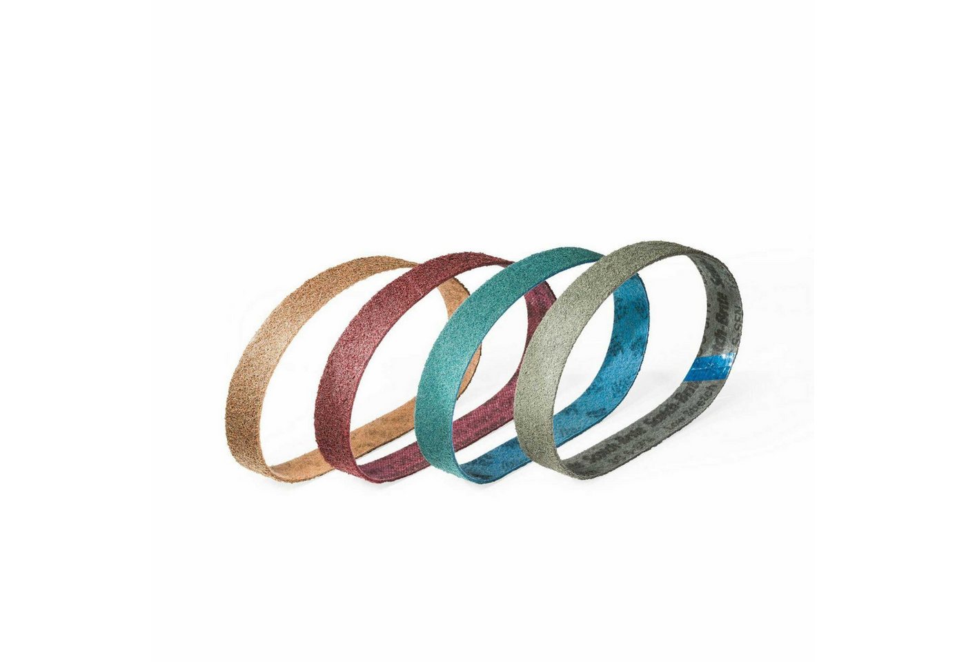 3M Schleifpapier 4er-Set 3M Scotch-Brite (Schleif) Vliesband SC-BS, 40 x 760 mm, (SC-BS, 4 St) von 3M
